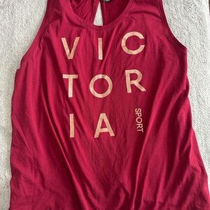 Victoria's Secret Sport Red Tank Top
